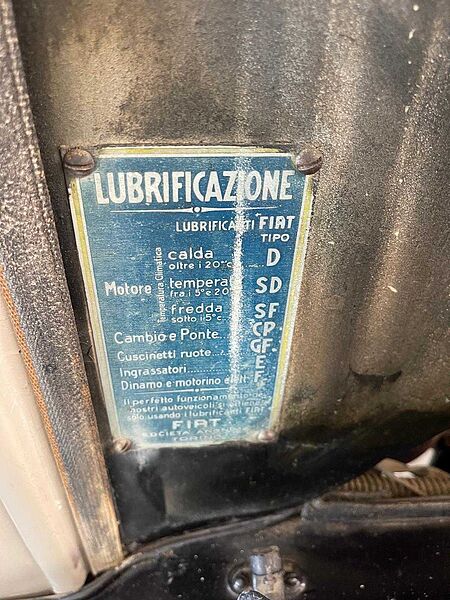 Fiat 508 BALILLA 1932