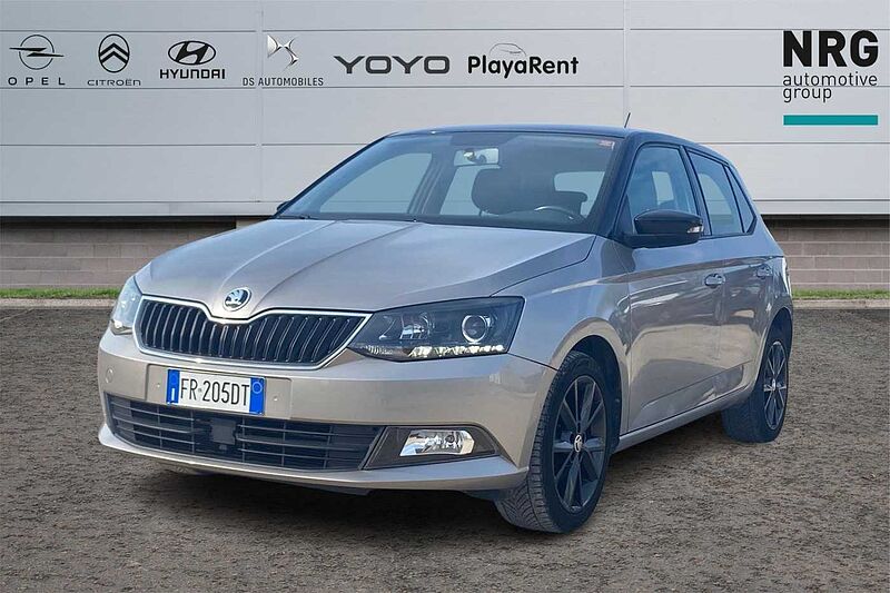 SKODA Fabia 3&ordf; serie 1.4 TDI 75 CV Twin Color Design Edition Nero