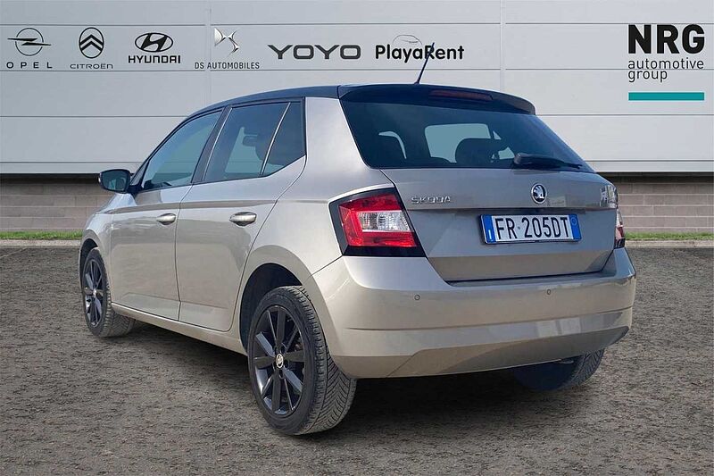 SKODA Fabia 3&ordf; serie 1.4 TDI 75 CV Twin Color Design Edition Nero